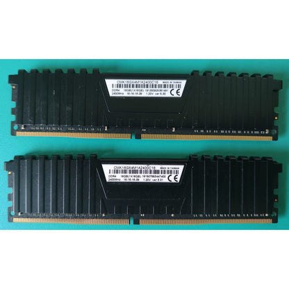 Corsair Vengeance LPX 32GB (16GB X 2) DDR4 2400MHZ CL16 Used RAM