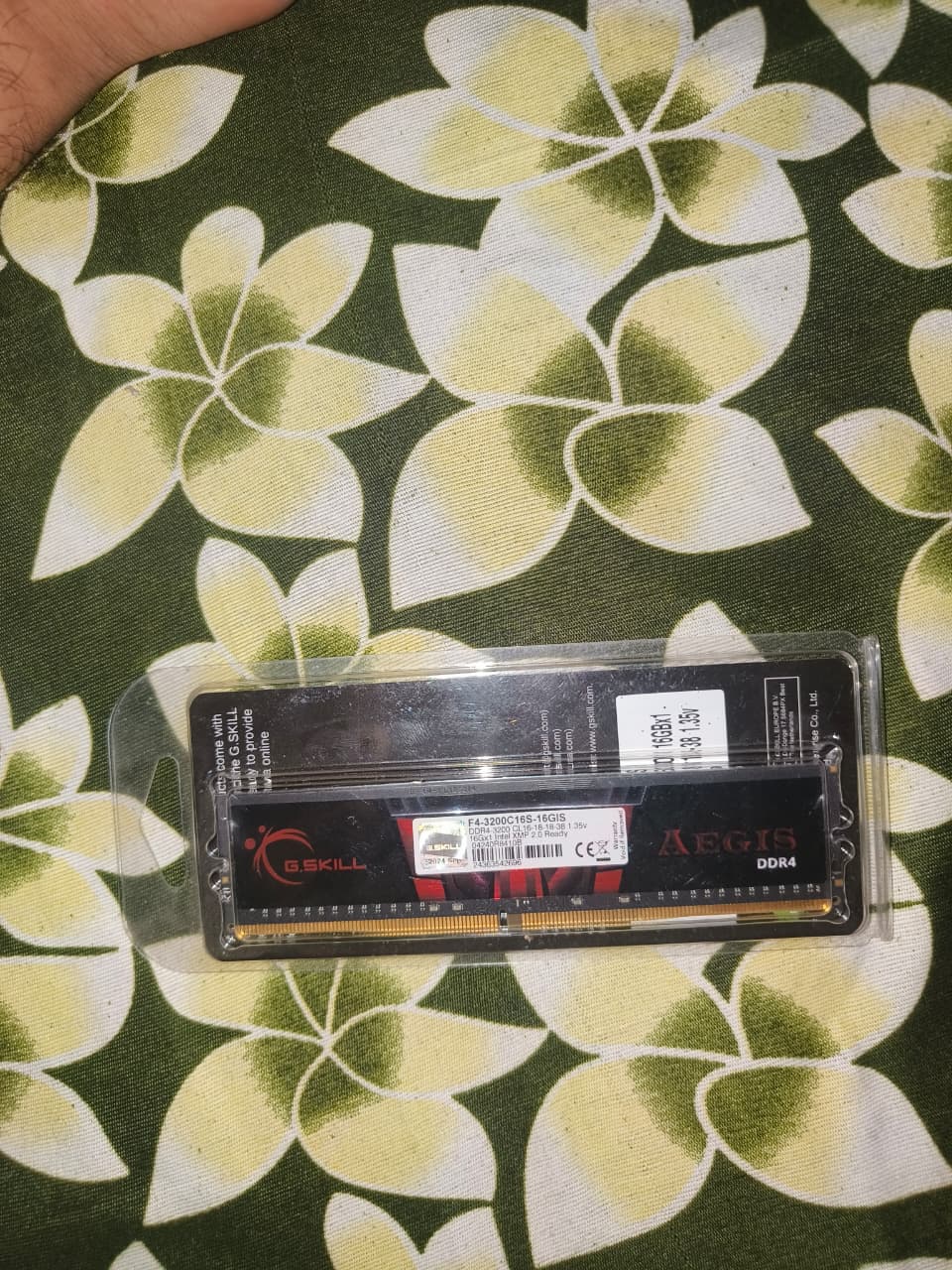 G.SKILL Aegis 16GB DDR4 3200MHz CL16 Used RAM