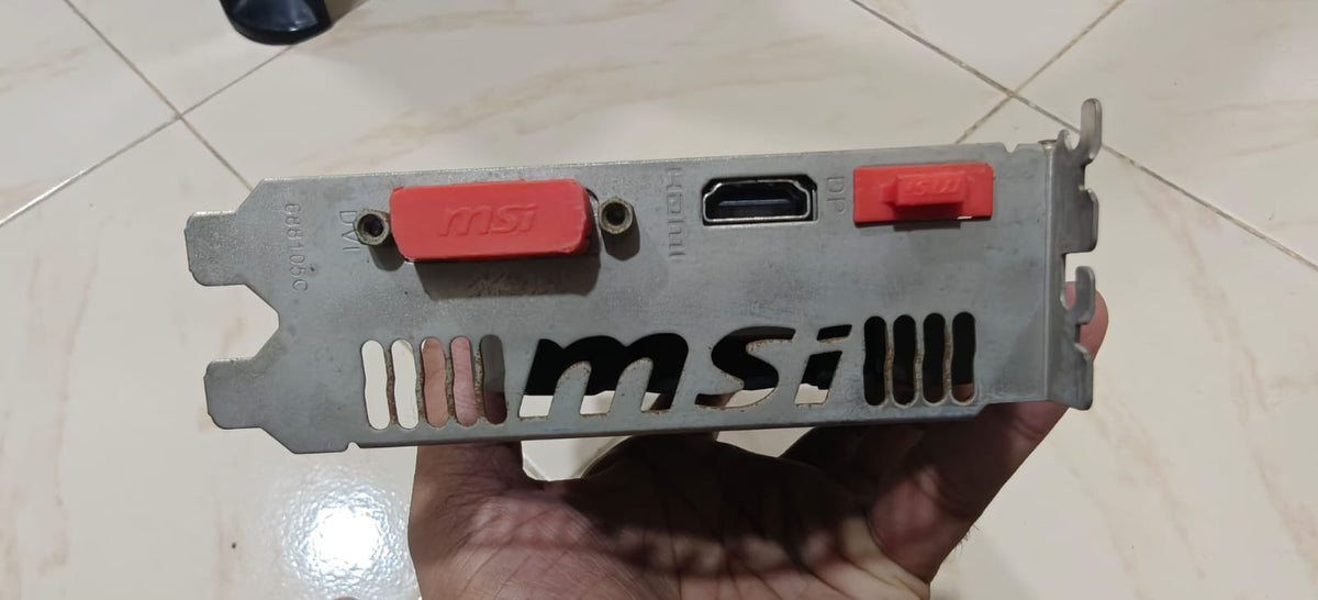 MSI GeForce GTX 1050Ti 4GT OCV1 4GB Used GPU