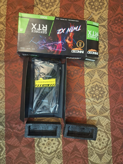 Inno3D RTX 3060 Twin X2 12 GB GDDR6 Used GPU