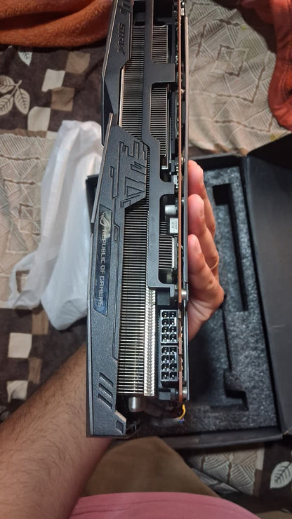 ASUS ROG Strix AMD Radeon RX 5700XT Overclocked 8GB Used GPU