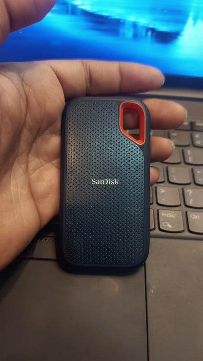 SANDISK Extreme Portable 2TB External drive Used SSD