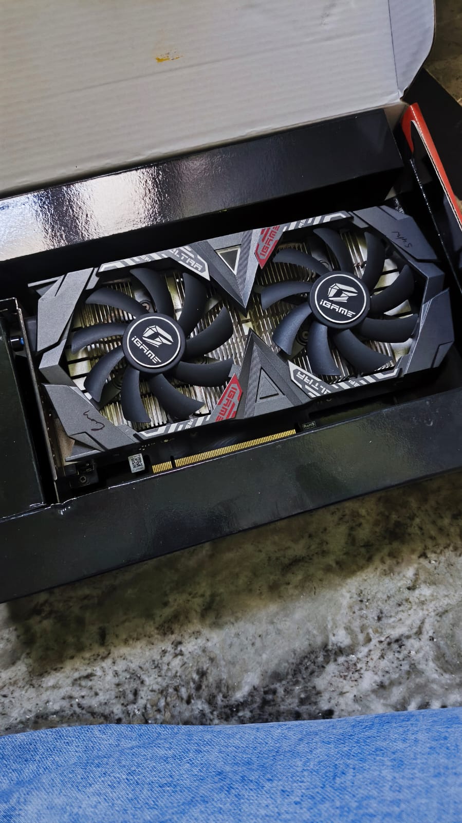 Colorful iGame GeForce GTX 1650 Super Ultra OC 4GB GDDR6 Used GPU