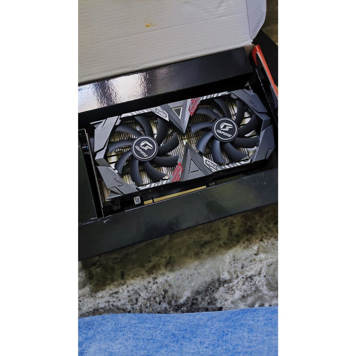 Colorful iGame GeForce GTX 1650 Super Ultra OC 4GB GDDR6 Used GPU
