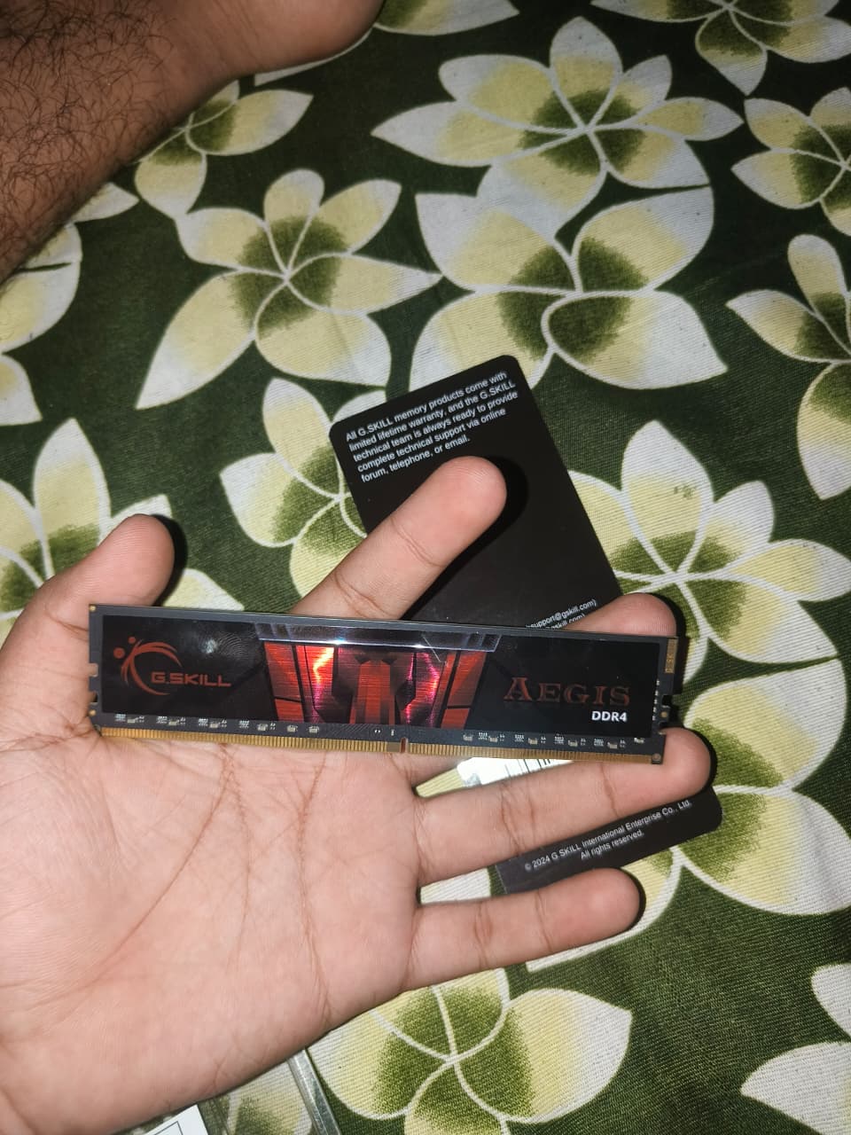 G.SKILL Aegis 16GB DDR4 3200MHz CL16 Used RAM
