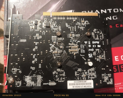 ASRock RX 550 Phantom Gaming 4GB GDDR5 Used GPU
