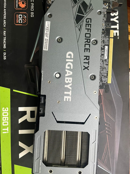 Gigabyte RTX 3060 Ti Gaming OC D6X 8GB Used GPU