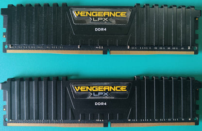 Corsair Vengeance LPX 32GB (16GB X 2) DDR4 2400MHZ CL16 Used RAM