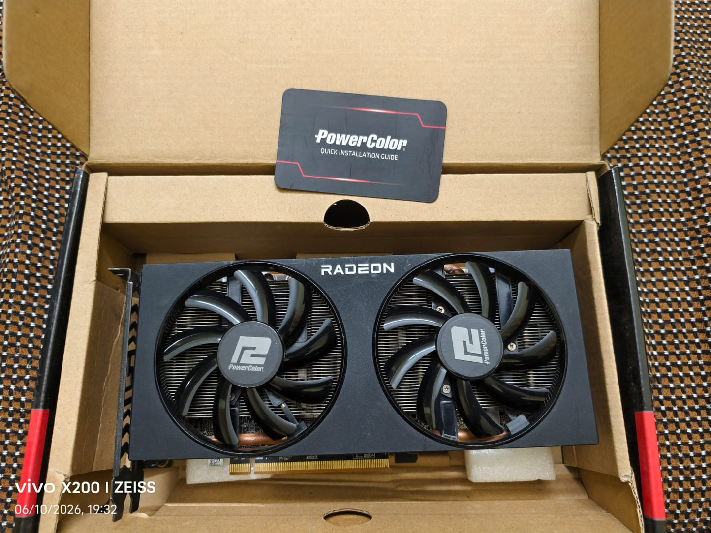 POWERCOLOR Radeon RX 6700 XT Fighter 12GB Used GPU