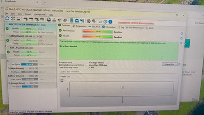 Western Digital 1TB WD Blue 3.5 SATA 6 Gb/s PC Hard Drive Used HDD