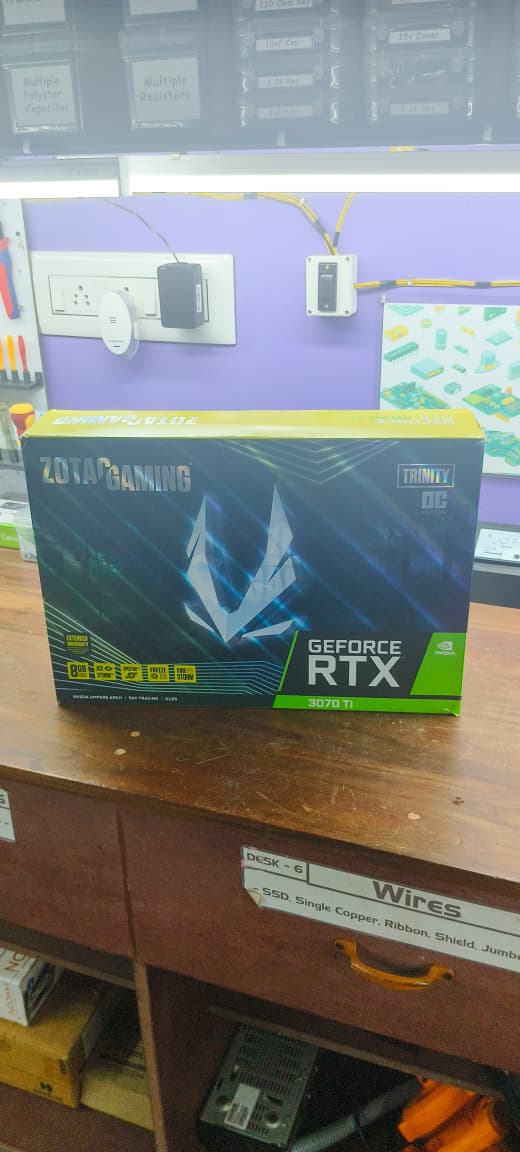 Zotac Gaming GeForce RTX 3070 Ti Trinity OC 8GB Used GPU
