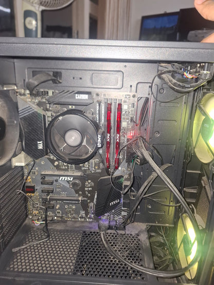 AMD Ryzen 5 5600G + MSI B450 Gaming PRO Carbon MAX WiFi (Processor+Motherboard) Used COMBO