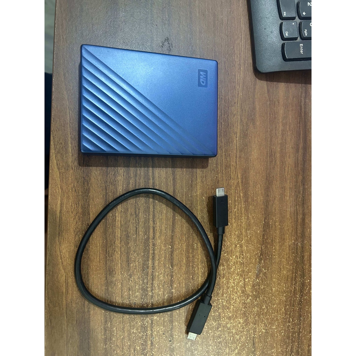 Western Digital WD 5TB My Passport Ultra Portable Hard Disk Metal Drive, USB-C & USB 3.1 External Used HDD
