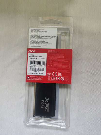 Adata XPG Lancer Blade 16GB 6000MHz CL36 DDR5 New, Sealed RAM