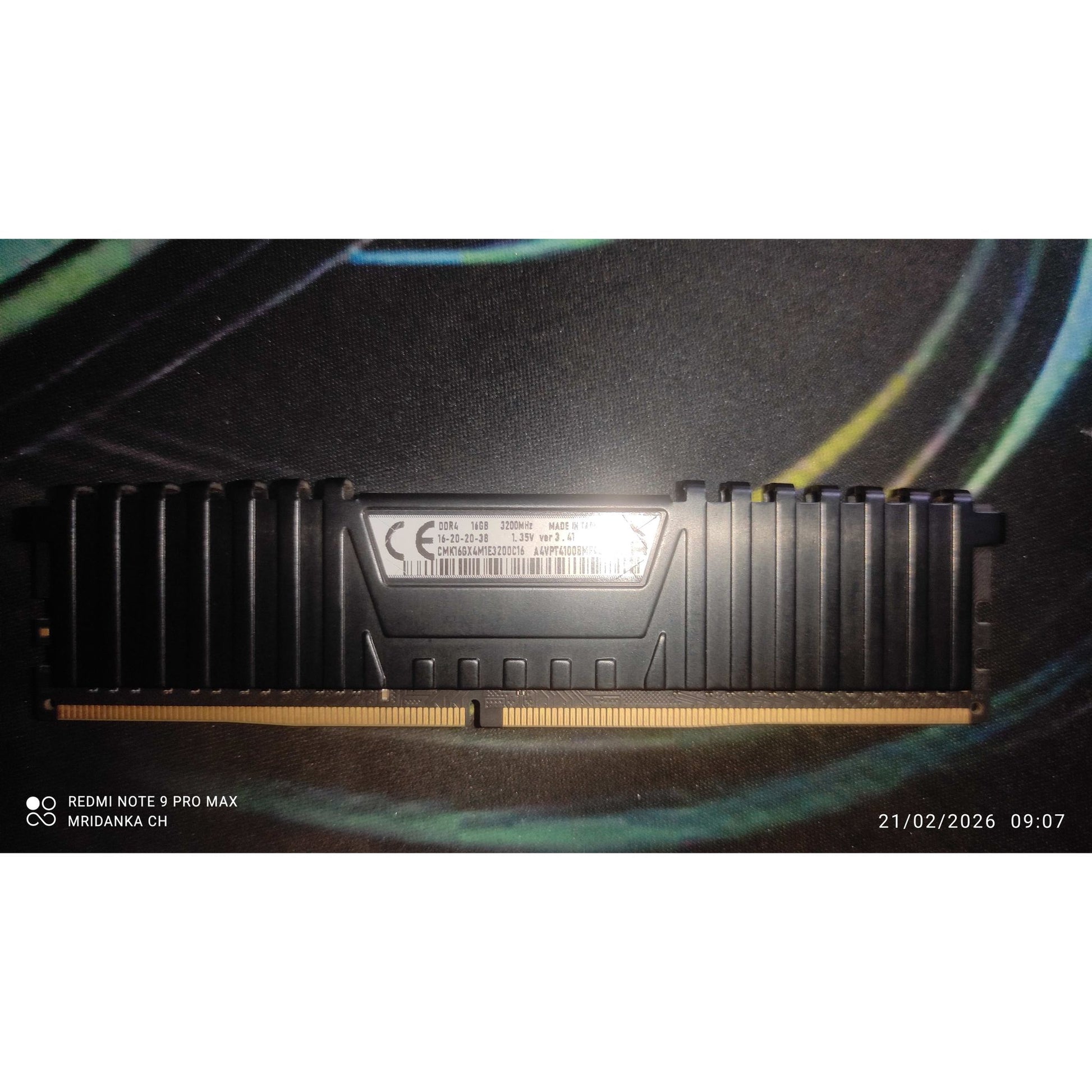 Corsair Vengeance LPX 16GB DDR4 3200MHZ C16 Used RAM - Computify.in