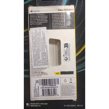 Corsair Vengeance LPX 16GB DDR4 3200MHZ C16 Used RAM - Computify.in