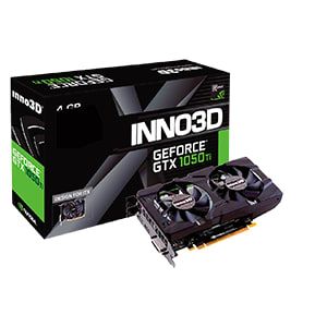 INNO3D GEFORCE GTX 1050 TI X2 4 GB Used GPU
