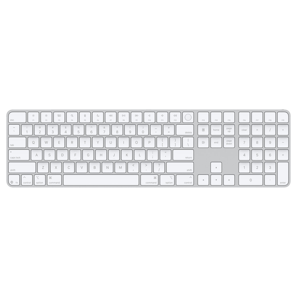 Apple Magic Keyboard with Touch ID and Numeric Keypad for Mac models with Apple silicon (USB‑C) Used Keyboard