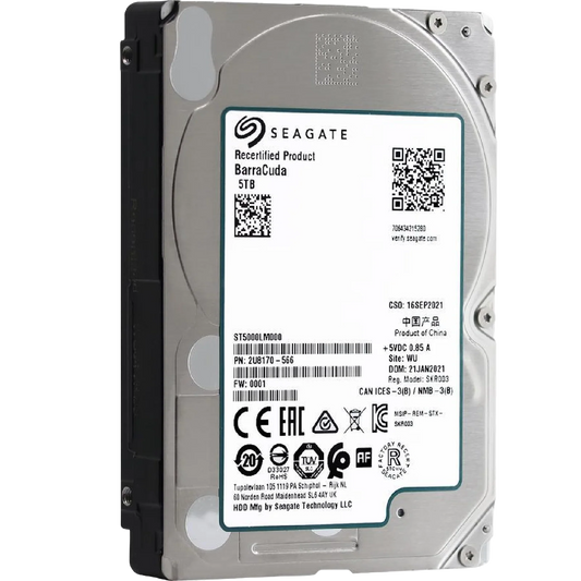Seagate BarraCuda 5TB Internal HDD 2.5 inch  Used HDD