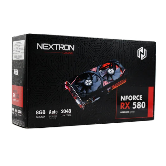NEXTRON RX580 DDR5X Dual fan 8GB Used GPU