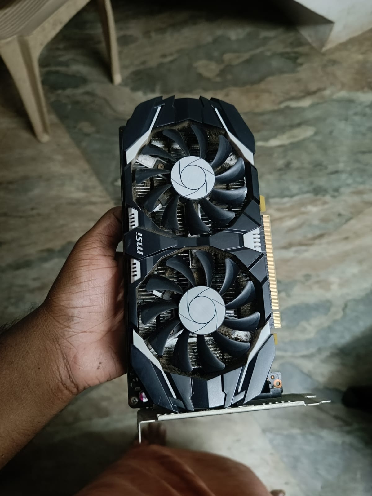 MSI GeForce GTX 1050Ti 4GT OCV1 4GB Used GPU