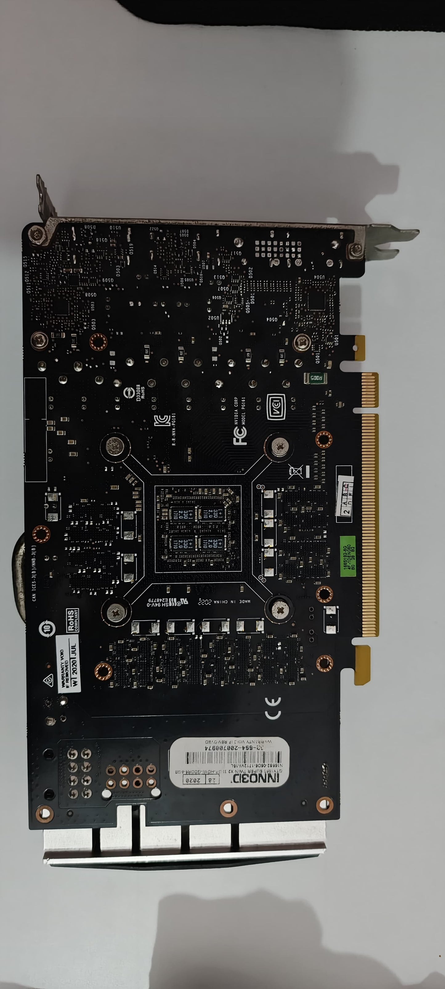 Inno3D GTX 1660 super 6gb GDDR6 Twin X2 (Used)