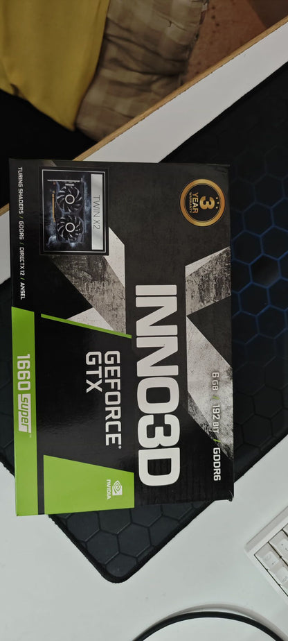 Inno3D GTX 1660 super 6gb GDDR6 Twin X2 (Used)