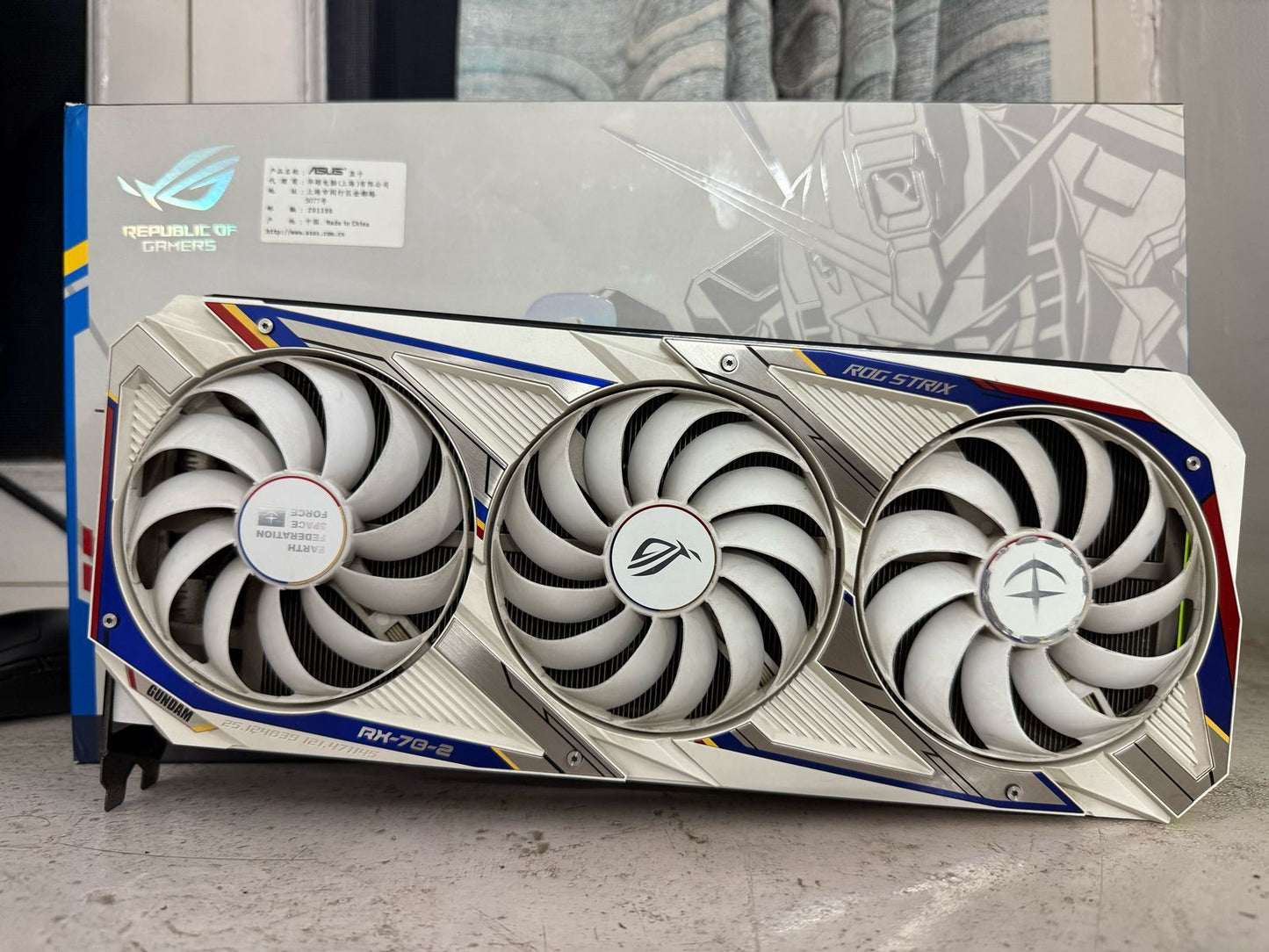 Asus ROG Strix RTX 3080 White Gundam Edition 10gb Used GPU
