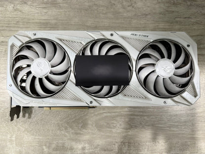 Asus ROG Strix RTX 3080 White 10gb Used GPU - Main Image