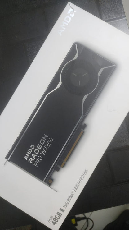 AMD Radeon Pro W7900 Professional Graphics Card Open Box