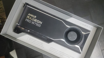 AMD Radeon Pro W7900 Professional Graphics Card Open Box