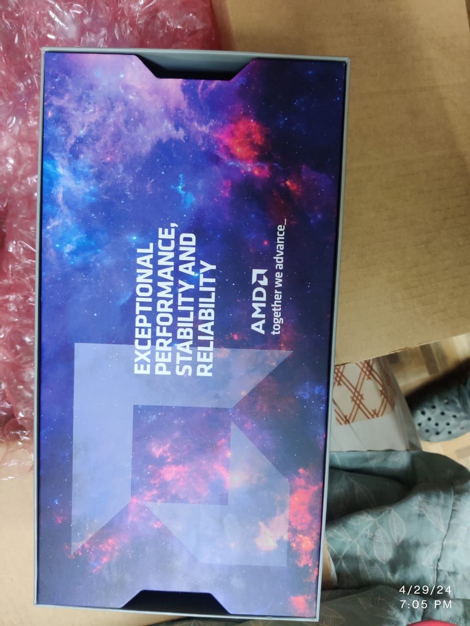 AMD Radeon Pro W7900 Professional Graphics Card Open Box
