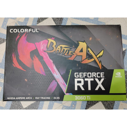 COLORFUL RTX 3060 Ti NB Battle AX Triple Fan 8GB Used GPU - Computify.in
