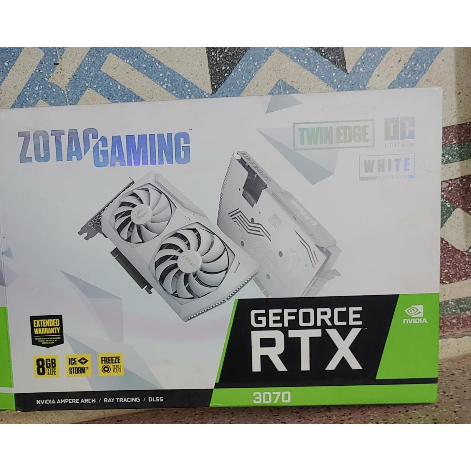 ZOTAC GAMING RTX 3070 Twin Edge OC White Edition 8GB Used GPU - Computify.in