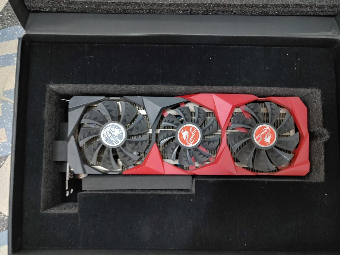 COLORFUL RTX 3060 Ti NB Battle AX Triple Fan 8GB Used GPU