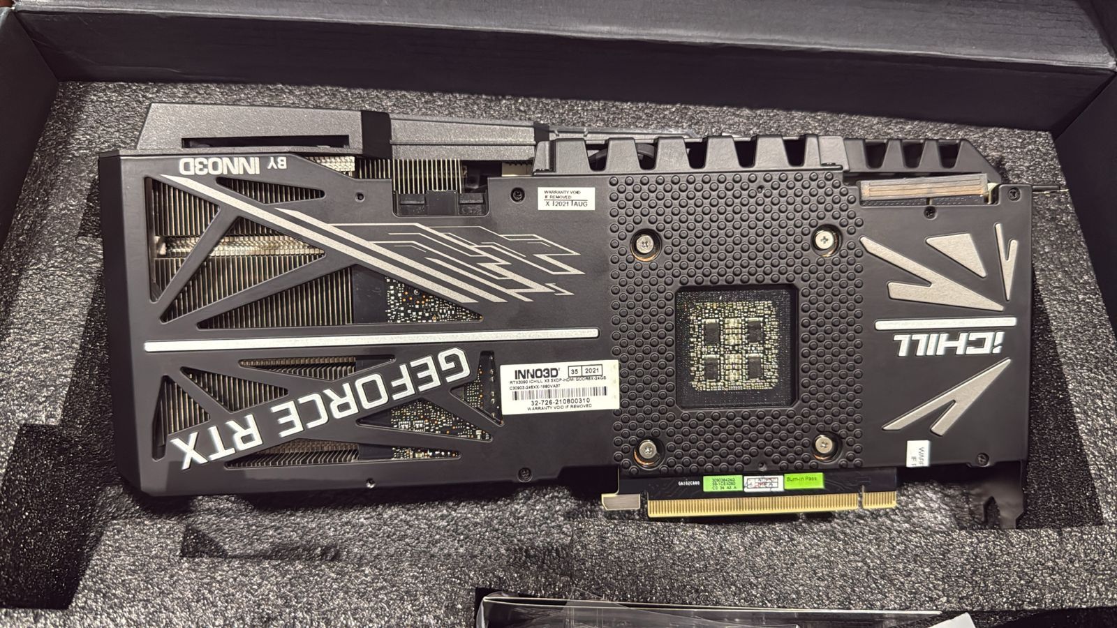 Buy the INNO3D GEFORCE RTX 3090 ICHILL X3 24GB Used GPU –