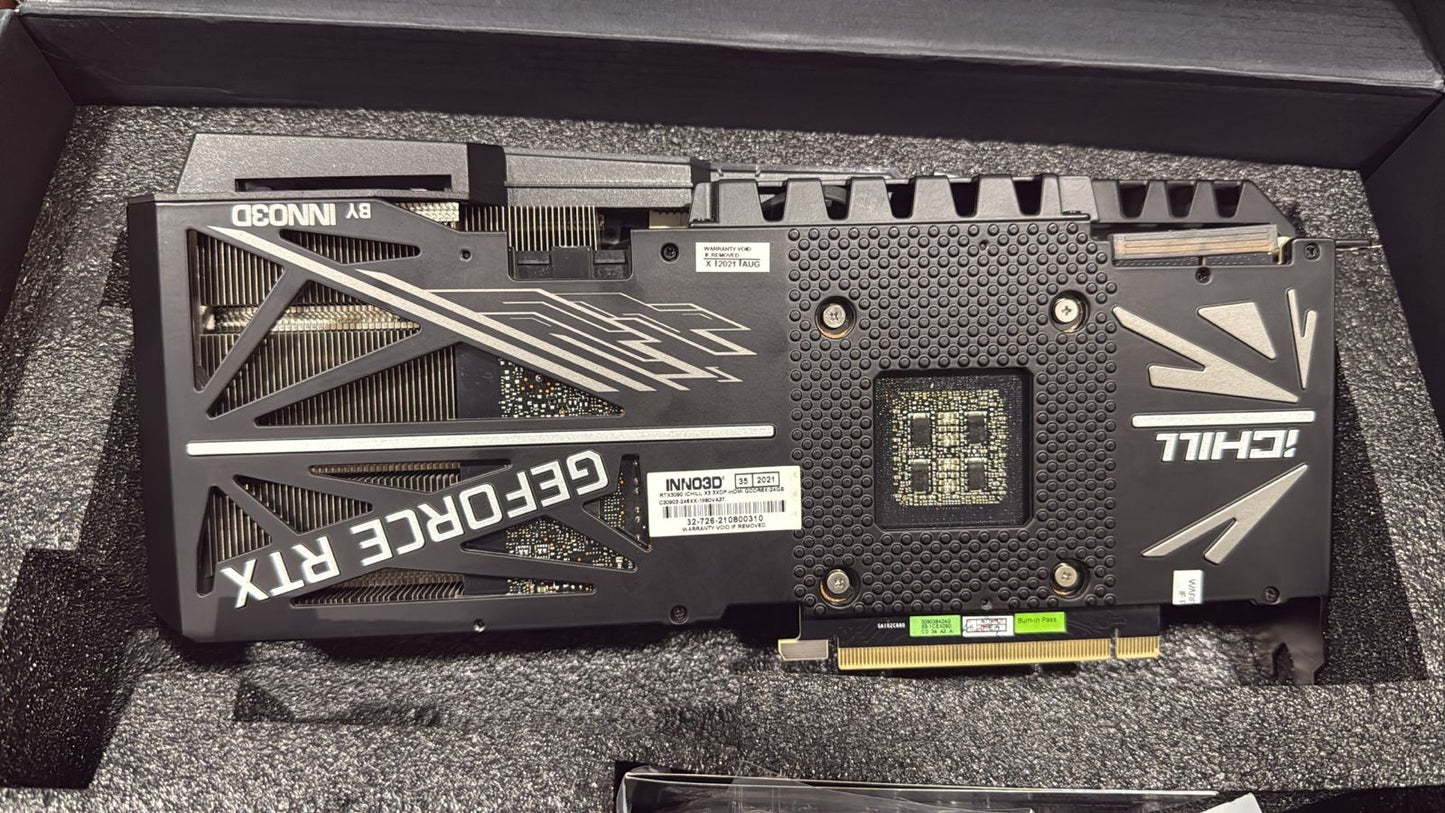 INNO3D GEFORCE RTX 3090 ICHILL X3 24GB Used GPU