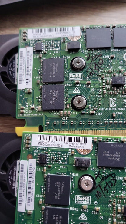 Nvidia Quadro K1200 4GB Used GPU