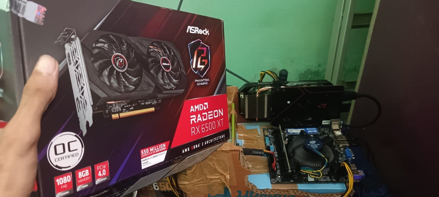 ASRock Radeon RX 6500XT Phantom Gaming 8Gb Open Box GPU