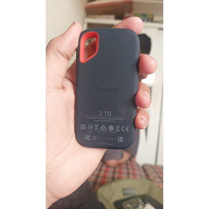 SanDisk 2TB Extreme Portable SSD, 800MB/s Read speed, USB 3.2 Used SSD - Computify.in