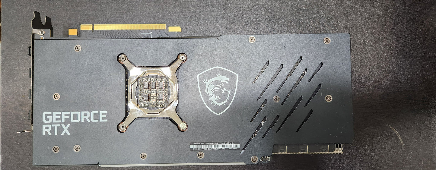 MSI GeForce RTX 3080 GAMING X TRIO 10GB Used GPU