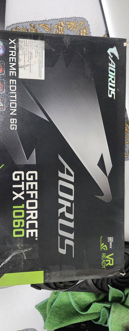 Gigabyte AORUS GeForce GTX 1060 6GB Xtreme Edition Used GPU