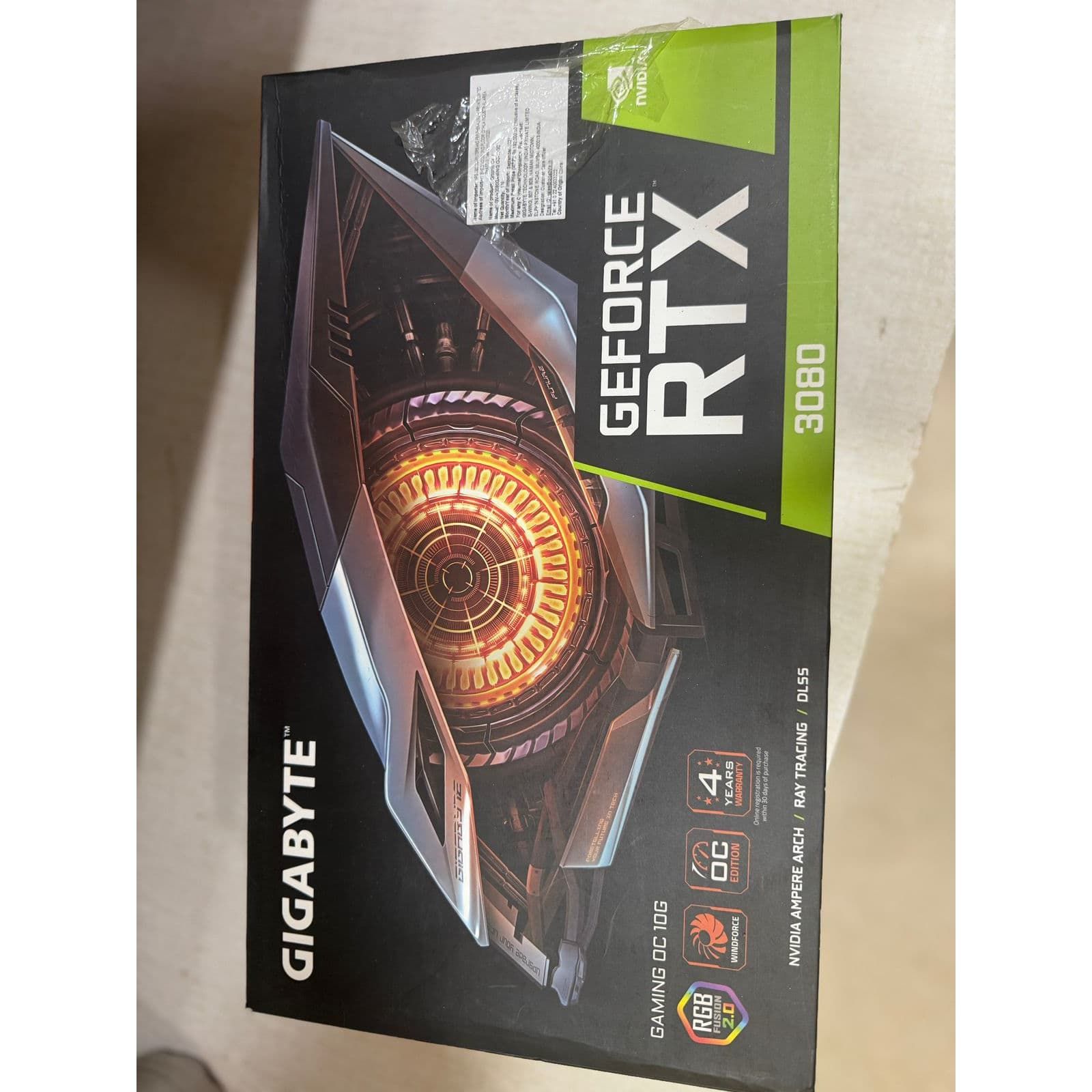 Gigabyte GeForce RTX 3080 GAMING OC 10GB Used GPU - Computify.in