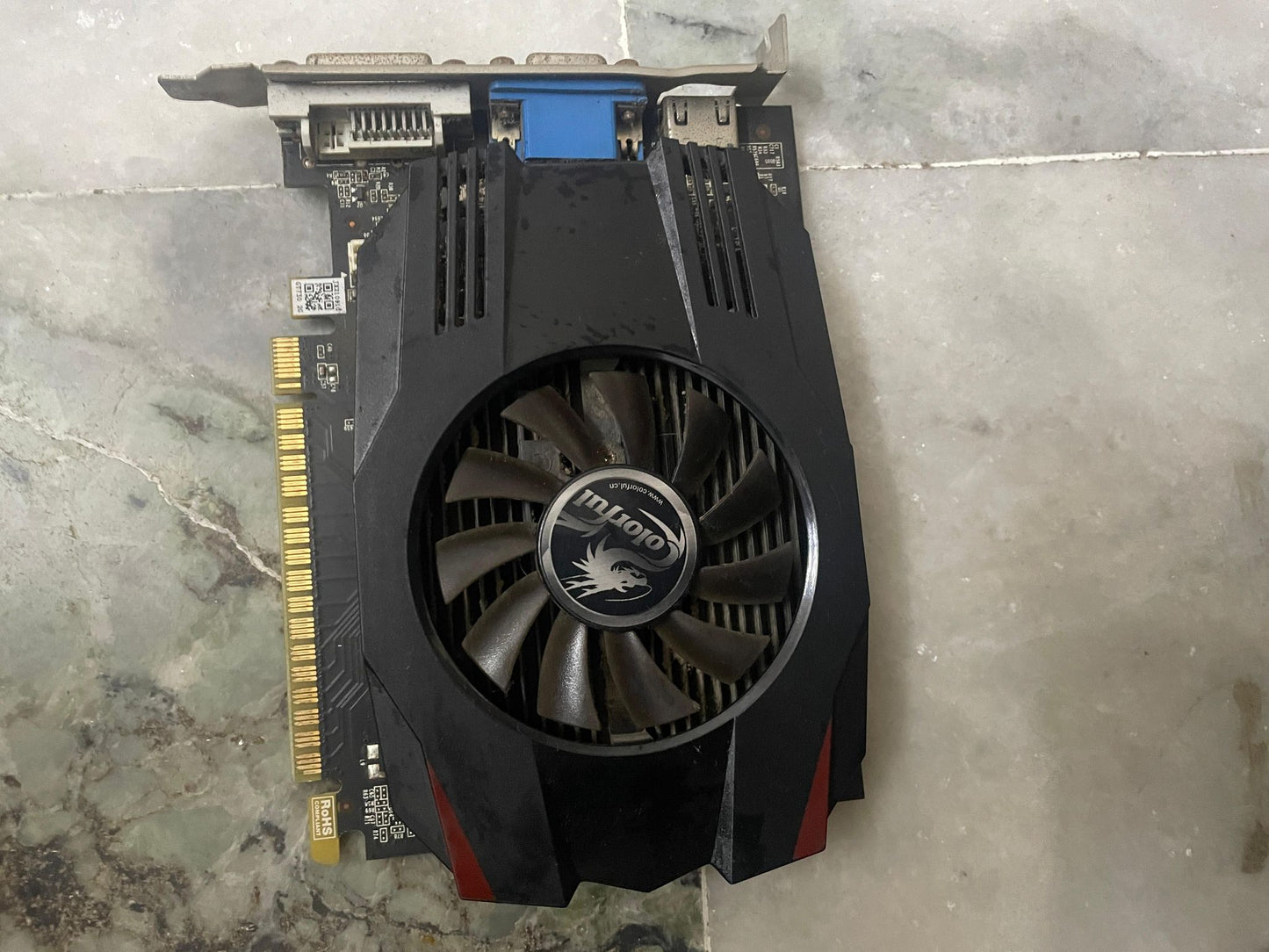 Colorful GeForce GT 730 2GB DDR3 Used GPU