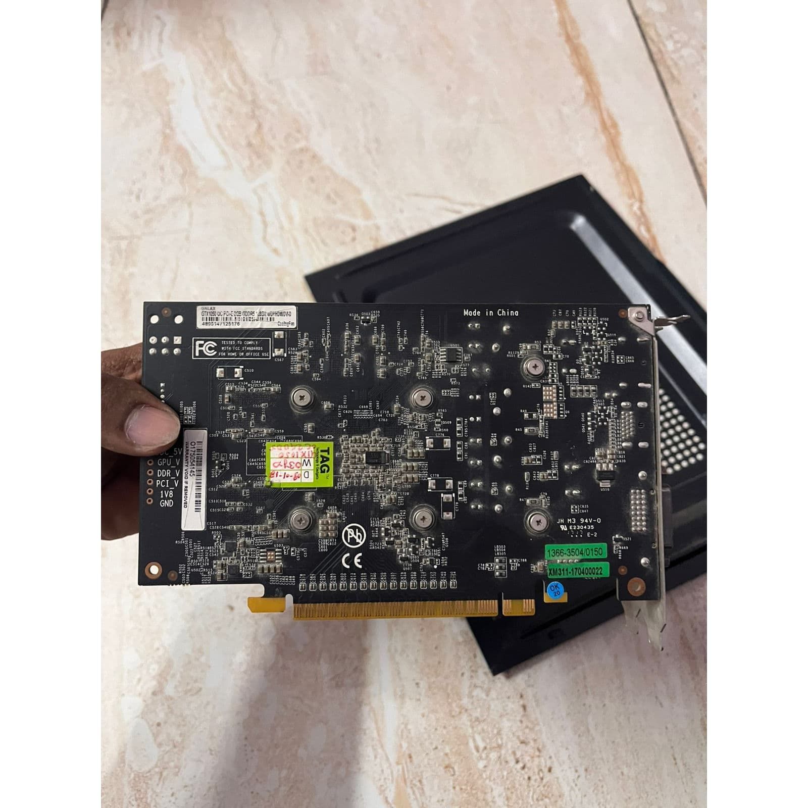 GALAX GeForce GTX 1050 OC 2GB Used GPU - Computify.in