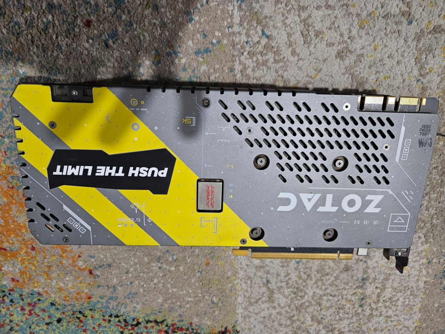 ZOTAC GeForce GTX 1070 AMP Extreme Triple Fans 8GB Used GPU