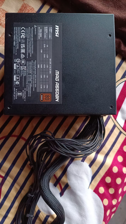MSI MAG A550BN 550Watts 80+ Bronze Used PSU
