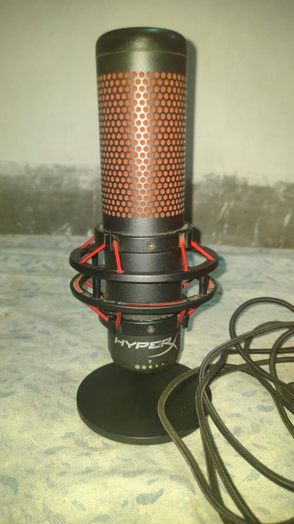 HyperX QuadCast - USB Condenser Gaming Microphone Used Mic