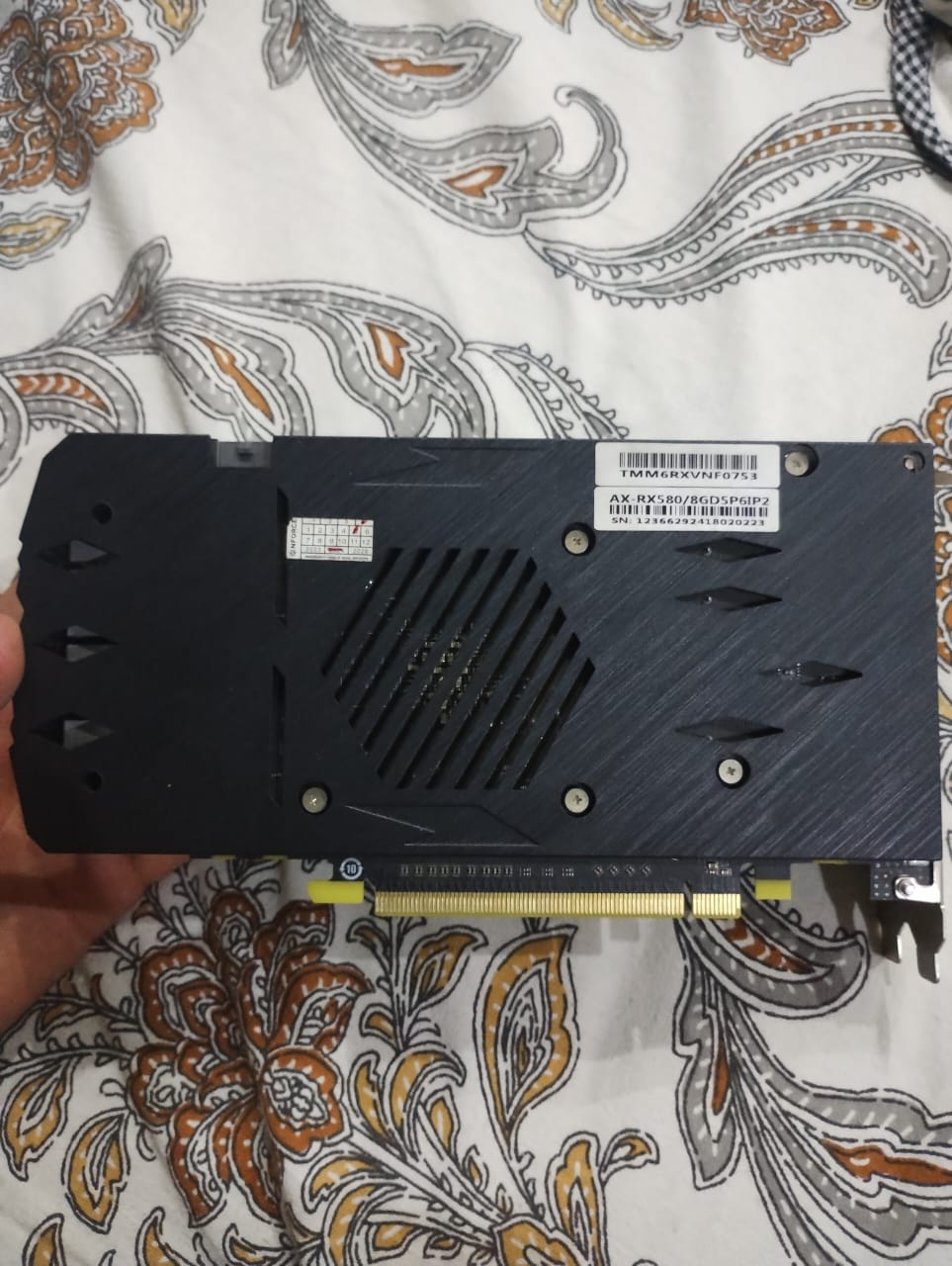 NEXTRON RX580 DDR5X Dual fan 8GB Used GPU