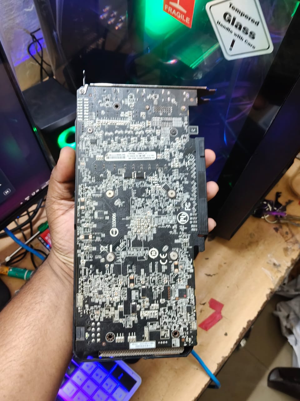 GIGABYTE RX 580 Gaming 2X Windforce Fans 8GB Used GPU